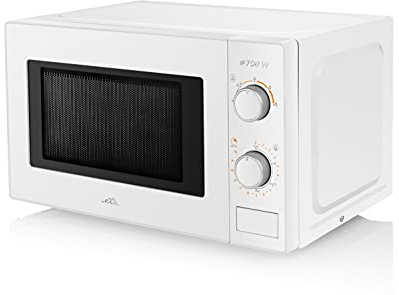 ETA Mikrowelle Morelo I 5 Stufen I Auftauen I Erwärmen I 700W I bis zu 35min Timer I 20 Liter I Weiß