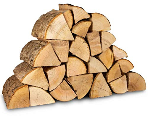 Logpile Ash Kiln Dried Firewood Logs 60kg | Ready to Burn, Long Burning & Quick Lighting, Smokeless, Fire Logs for Wood Burners, Stoves, Fireplaces & Firepits | Premium Sustainable British Hardwood