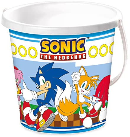 Mondo Toys - BUCKET SONIC - Sandeimer ø17 cm - Strandspielzeug für Kinder ab 3 Jahren - 28706