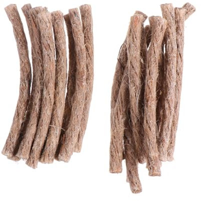 SUPVOX Survival Wick Fire Starters 30pcs Rope Wick Long Burning Time Versatile Outdoor Tool