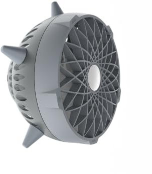 NCONCO USB Rechargeable Desk Fan with Smart Sensor, Silent Portable Small Personal Cooling Fan with 5 Modes, Mini Table Fan for Home Office Car Indoor Outdoor, 2 Angles Adjustable