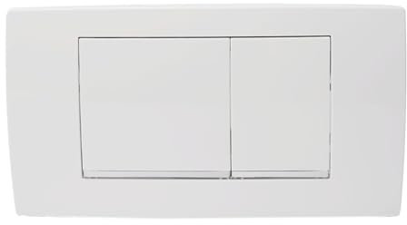 Für Geberit Twinline 30 Betätigungsplatte, 115899KJ1 betätigungsplatte drückerplatte WC spülkasten, Weiß