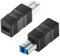 Adattatore USB 3.0,Adattatore di Estensione Dati USB a B 3.0 | Connettore Plug and Play con Trasferimento Dati ad Alta Velocità per Scanner, Docking Station, Hub e Computer