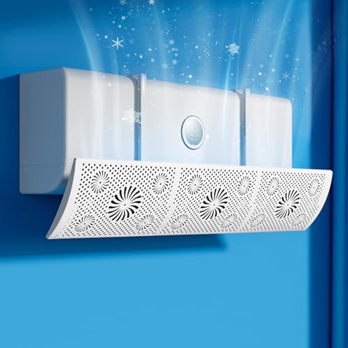 Deflettore Condizionatore Universale - Diffusore Aria per Condizionatori Portatili, Fino a 15 kg, 2 Modalità Flusso (Estivo/Invernale), Installazione Senza Danni, Design Anti-Condensa