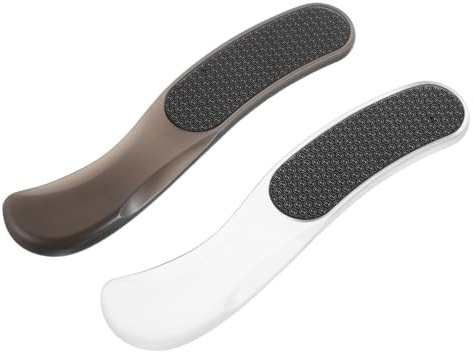 KOMBIUDA 2 Piezas Removedor de Muerta y Callos Escofina Ergonómica para Pies y para Uso Casa y