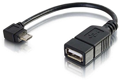 C2G 82410 0.15m Mobile Device USB Micro-B to USB Device OTG Adapter Cable