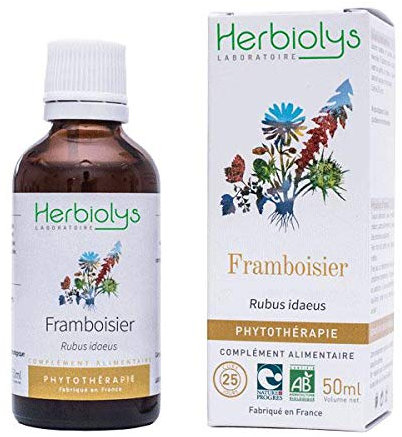 Herbiolys | Extrait De Plantes Fraîches Bio | Framboisier (Rubus idaeus) | Troubles menstruels, Digestion & Respiration | Phytothérapie Bio | 50 ml