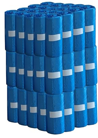 CSC - Sacchetti Cane Cacca Igienici e Resistenti, 1200 Bustine Cane Impermeabili e Antistrappo, Sacchetti per Cani Antiodore a Prova di Perdite, Accessori per Cani - 20 Pezzi, 60 Rotoli, 32x22 cm