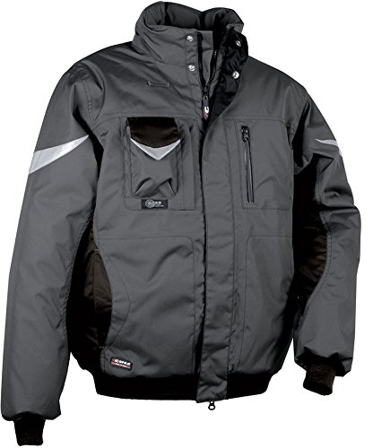 Cofra V001-0-04.Z44 Iceberg Blouson doublé, Anthracite/Noir, Taille 44