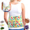 Ceinture Lombaire Chauffante Micro-ondes - Coussin Chauffant Dos et Dorsale (50x25 cm) - Compresse Chauffante de Graines Aromatiques - Housse Lavable, 100% Coton et Odeur de Lavande