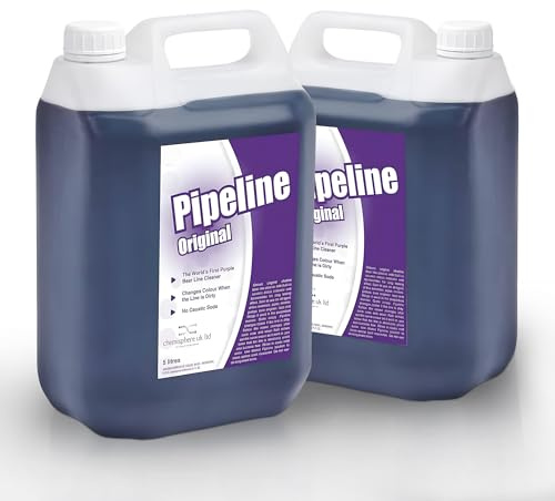 We Can Source It Ltd - 2 x 5L Purple Beer Line Cleaner with Colour Indicator – Non-Corrosive, Caustic-Free Solution for Bars, Pubs & Restaurants – Safe, Easy-to-Use Pipeline Cleaning Fluid