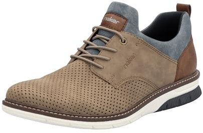 Rieker lågtopp sneakers 14450, herr halvskor, Beige, 42 EU