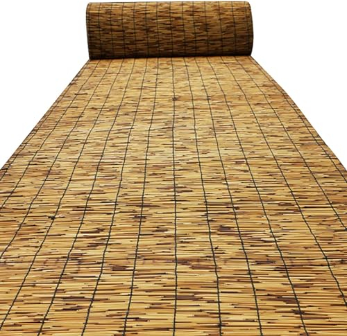 YYDPSHH Natürlicher Schilfrohrmatte Sichtschutzzaun Bambus-Sichtschutz mit 100 Kabelbindern Schneiden für Balkon Hof Außen Pool Dach 90x600 50x300 100x600 160x300 80x600 120x800cm
