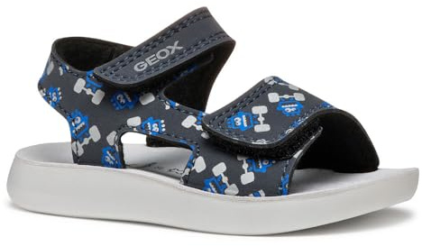 Geox - B SANDAL LIGHTFLOPPY, Sandalia Bebé - Joven, Navy/Royal,