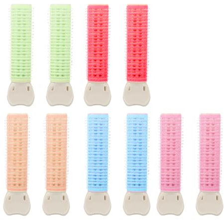 WeddHuis 10 pezzi Bigodini per Capelli, Naturali Flessibili Riccioli, Strumenti per lo Stile dei Capelli, Bigodini per Ricci, Arriccia Capelli Senza Calore per Donne e Ragazze.
