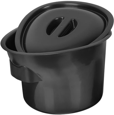 DRESSOOS Pot De Chambre Plastique Pour Garçon Fille Et Personnes Âgées Urinoir Avec Couvercle Étanche Seau à Urine Pour Chambre Et Salle De Bain