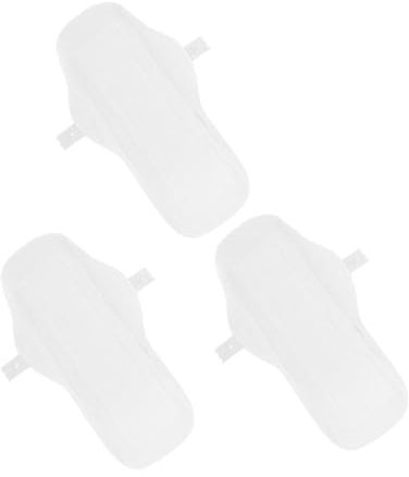 ELAYARD Toalla Sanitaria Reutilizable de Algodón 3 Piezas 270 Mm Transpirable Lavable para Menstruación Femenina Uso Diario Protectores Íntimos Ecológicos Mujeres