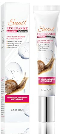 20ML Crema per gli Occhi Riduce Borse e Occhiaie, Idratante e Lenitiva per la Stanchezza Oculare, Crema Contorno Occhi, Adatta a Uomini e Donne, Antirughe e Antietà- Type 04