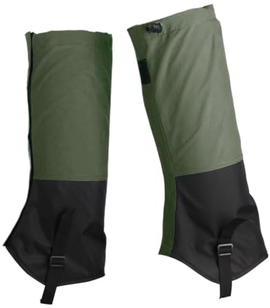 Snöboots Gaiters för Ben och Nederben – Justerbara Skidbyxor Skyddar O