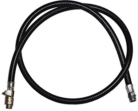 HVG Reifendruckprüfer 150 cm mit Patentstecker und 1/4 Anschluss