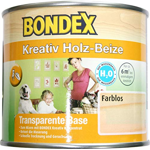 0,5L Bondex Kreativ Holz Beize Lasur Holzbeize