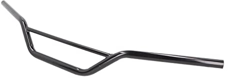 Lenker Motocross mit Strebe Stahl schwarz 22mm (860mm)