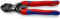 Knipex CoBolt® Kompakt-Bolzenschneider schwarz atramentiert, mit schlanken Mehrkomponenten-Hüllen, mit Befestigungsöse zum Anbringen einer Absturzsicherung 200 mm 71 32 200 T