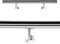 Handlauf Treppe 80cm, Handlaufset Edelstahl V2A, Haltegriff Treppe, Wandhalter