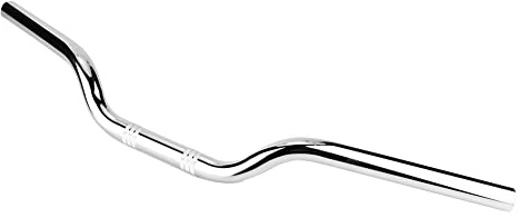 Motorrad Lenker, KIMISS 25mm/1.0 Drag Bar Custom Hand Bar Stahl Lenker Universal für XL 883 1200 (Schwarz)(Überzug)