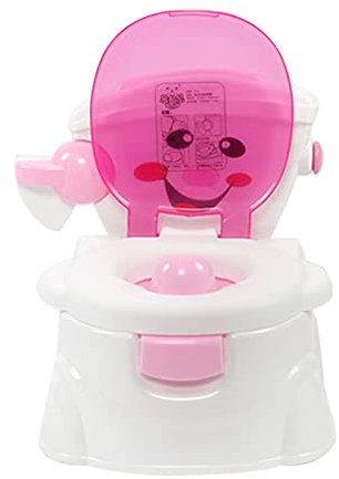 Baby Töpfchentraining, Baby Töpfchentrainer, Kindertöpfchen, Kindertoilettensitz, Babytöpfchen, Bidet, Töpfchen abnehmbar, geruchsneutral Soft. (Rosa)