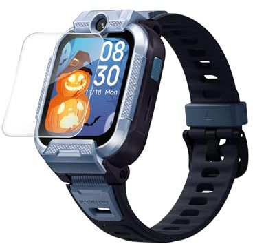 Mibro Z5 GPS smartwatch per bambini 4G orologio con video a 2 vie per ragazzi ragazze, LBS Tracker, Telefono, Chat vocale, SOS, sveglia, modalità scuola