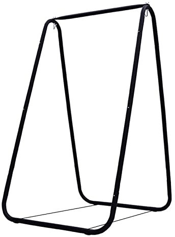 Support de hamac en métal pour intérieur et extérieur - Capacité de 100 kg - Balançoire sensorielle pour jardin, balcon et terrasse