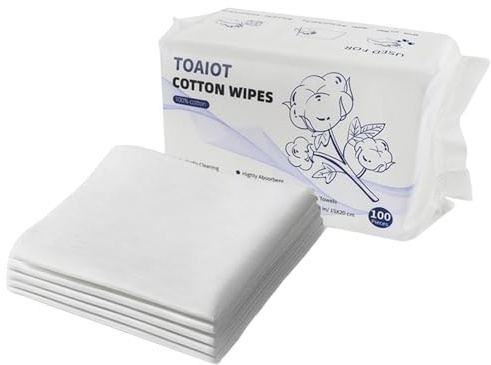 Salviette per la pulizia della stampante 3D – Salviette umide in cotone senza pelucchi altamente assorbenti, morbido riutilizzabile, antiusura, strumento innocuo | Schermi elettronici