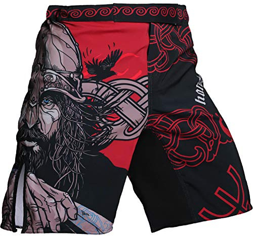 Hardcore Training Shorts Viking 3.0 Uomo Pantaloncini Fitness MMA (XS)