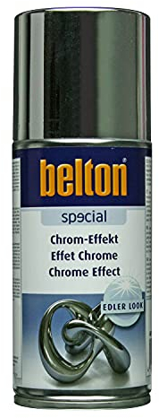 SELVA belton Effekt-Spray, 150 ml, für dekorative Lackierungen, elegant, metallisch, glänzend, für Innen geeignet (Chrom)