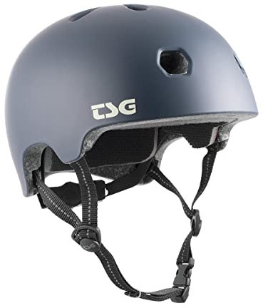 TSG Unisex – Erwachsene Meta Bowl Helm, Satin Paynes Grau, L/XL 58-60 cm