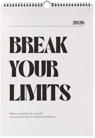 Kokonote Kalender 2026 Wandkalender 26 Gazette - Kalender 2026 Familienplaner 28 x 39,7 cm 12 Monate