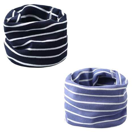 ZYUPHY Bufanda Niños Pañuelo Cuello Bufanda de Algodón Calentador de Cuello Otoño Invierno Multipropósito A Prueba De Viento Cálido para Niños y Niñas