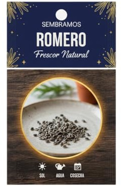 Semillas Naturales de Romero para Jardines Mediterráneos | Cultivo Aromático con DECOALIVE