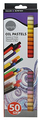 Daler Rowney 157500050 Simply Ölpastell, 50 Farben