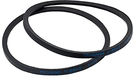 Gartenteile Cinghia trapezoidale per lavatrice, V-Belt, Nero, K-478