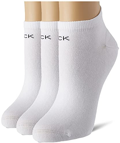 Calvin Klein Women's Trainers (Pack of 3), White, One Size