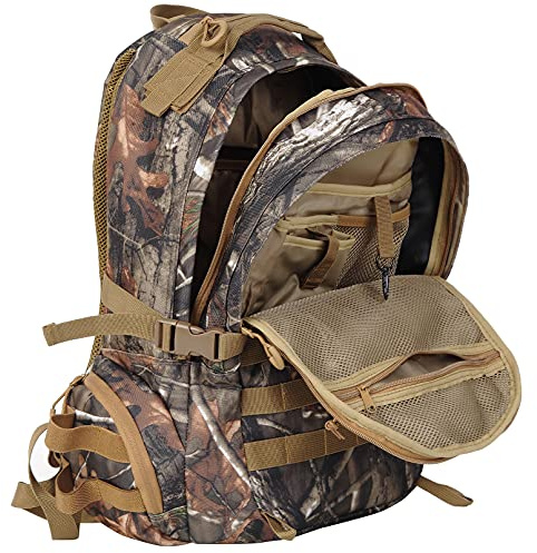 AUMTISC Sac à dos de chasse - Sac à dos de randonnée - Sacs de voyage durables pour le camping, l'escalade - - Large