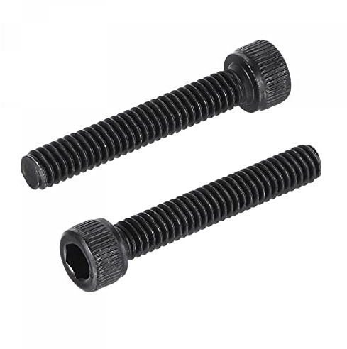 uxcell #8-32x1 Hex Socket Head Cap Screw Bolts 12.9 Grade Alloy Steel 25pcs