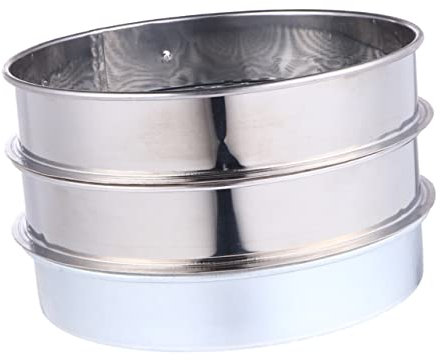 Sosoport 3stücke Bodensieb Mit Löchern Gartensieb Zur Effektiven Bodenfiltration Und Steinentfernung Vor Pflanzen