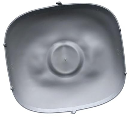 LOVIVER Tappetino in Silicone per Lettiera Autopulente 49,5 X 40x 1 Cm, Tappetino Di Base Più Spesso Antigraffio, Adatto per Lettiera per Gatti Intelligente