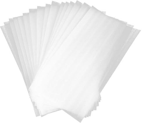 WEKADRIN 50 feuilles Papier de Teinture pour Cheveux Réutilisable et Non Blanchi Papier Séparateur Fins pour Salon de Coiffure Protection Pratique pour Coloration Mèches Lowlights et