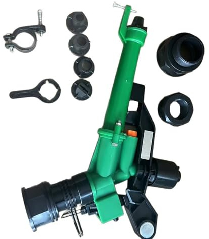 Pistolas Rociadoras De Con Cabezal Rociador Brazo Oscilante DN40 Eficiencia 1 5 Pulgadas Para Sistemas Distribución Agua Agrícola Rociador Brazo Oscilante