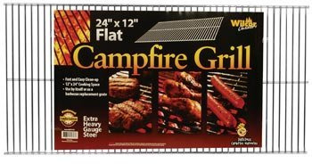 Campfire Grill Grid or BBQ Replacement Grate, 12x24