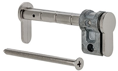 Verstellbarer Blindzylinder - 35-154 mm - matt vernickelt